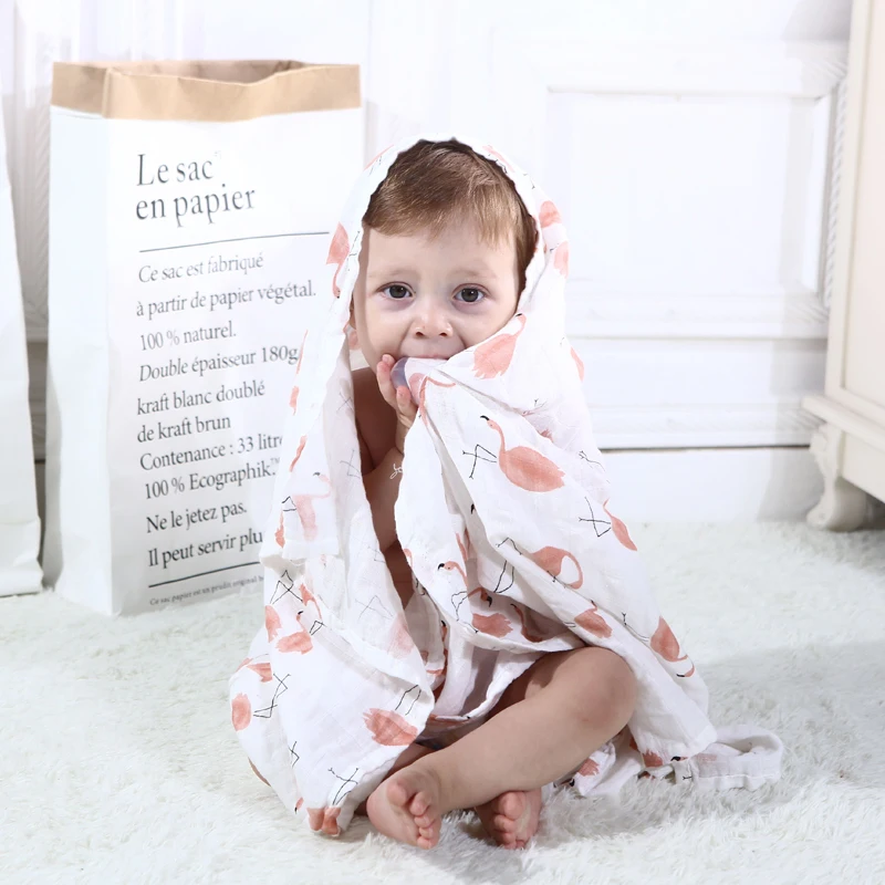 

Muslin 100% Cotton Baby Swaddles Soft Newborn Blankets Bath Cloth Infant Wrap Sleepsack Stroller Cover Play Mat Baby Bed Sheet