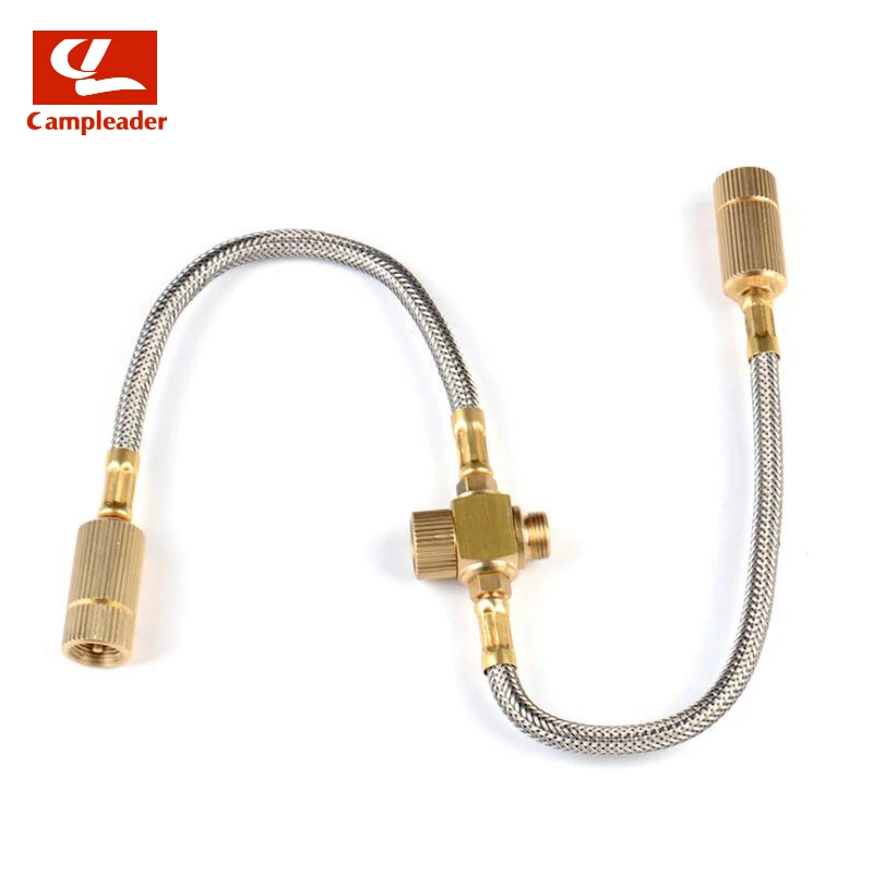 

Multi-gas Tank Connection Tube Camping Stove Head Accessories Conversion Head multi-cylinder Connector Accessories CL329