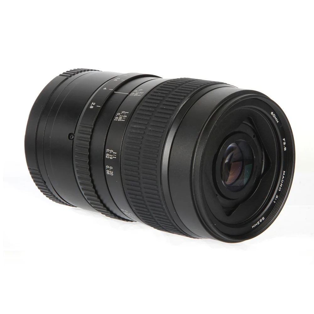 

60mm f/2.8 2:1 2X Super Macro Manual Focus Lens for Sony NEX E Mount camera A7 A7II A7R A7S A6300 A6000 A5100 NEX-7/6/5/3