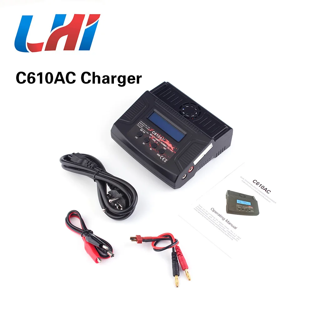 Цена по прейскуранту завода c610AC chager 100w 10A AC/DC dual power apid balance для lies/niced/life/lilo/NIMH/RC