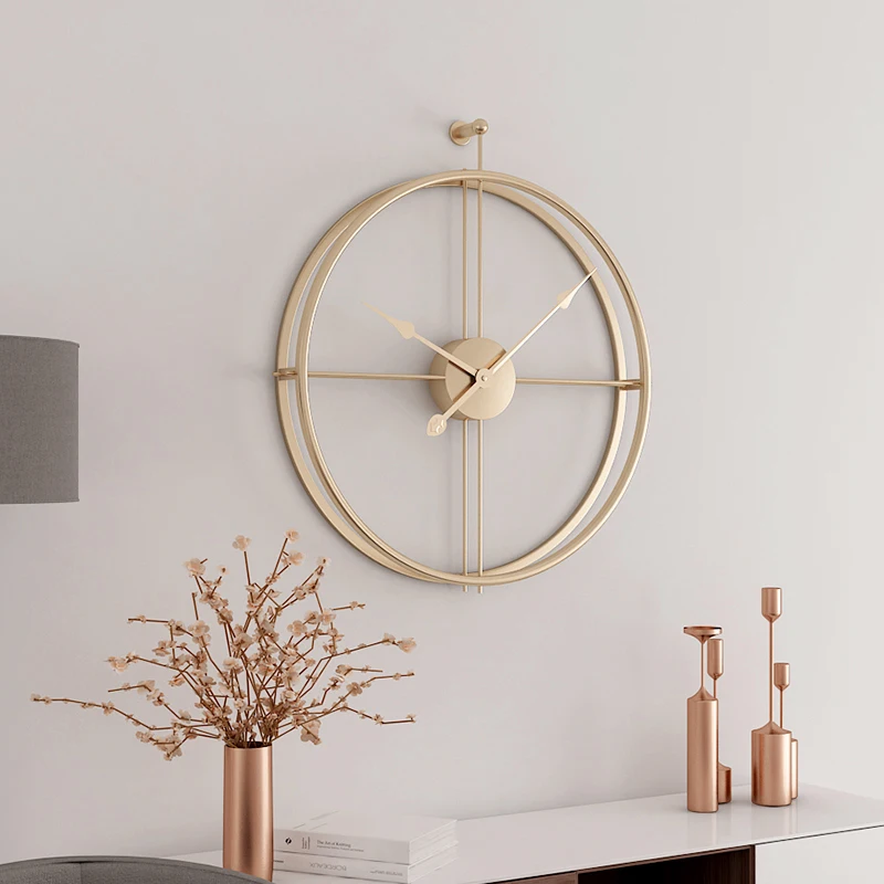 free shipping 55cm Large Silent Wall Clock Modern Design Clocks For Home Decor Office European Style Hanging Wall Watch Clocks