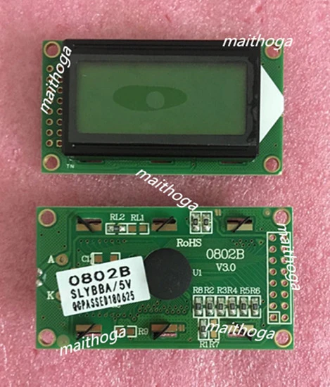 16pin Parallel Lcd0802 Character Screen Modeule Splc780c Controller 3 3v 5v Yellow Green Blue Grey White Backlight Screen Controller Lcd Screen Controllerlcd Controller Aliexpress