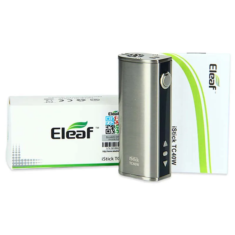 Оригинальный 40 Вт Eleaf iStick TC Starter Kit W/GS Tank 3 мл istick батарея 2600 мАч электронная