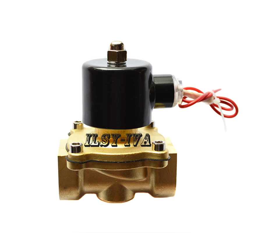 

DN25 AC220V, AC380V двухсторонний латунный нормально закрытый Соленоидный клапан
