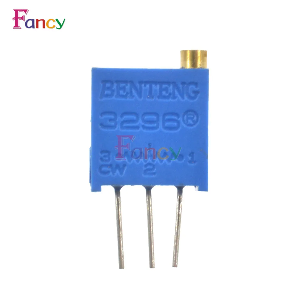 

20pcs 3296W Multiturn Trimmer Potentiometer Kit High Precision 3296 Variable Resistor With Free Box Electronic Diy Kit