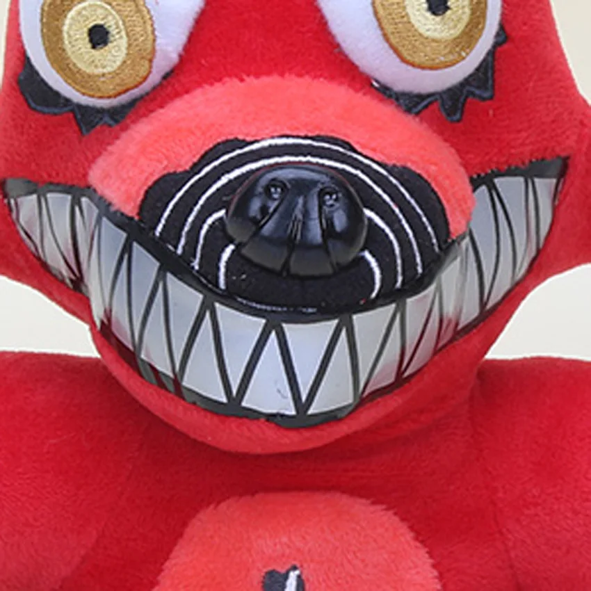 FNAF Video Game Plush Toys - 25cm Five Nights At Freddy's Sister Location Funtime Foxy, Nightmare Phantom Foxy, and Mangle Plush Dolls image 5