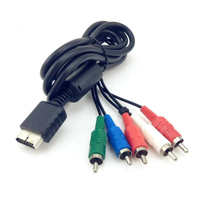NEW-HD-Component-AV-Video-Audio-Cable-Cord-for-SONY-Playstation-2-3-PS2-PS3-Slim