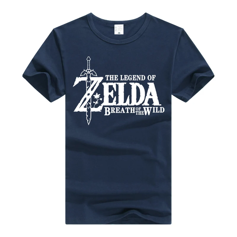 

TEEWINING Men T Shirt Zelda Fan Cotton T-Shirt The Ledgend of Zelda Breath Of The Wild