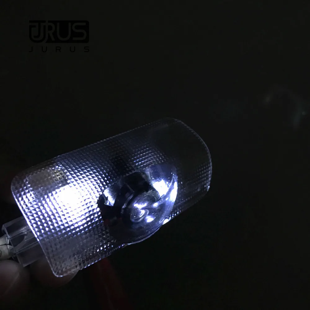 JURUS 2 шт. Беспроводная Лампа проектор логотип Led для Toyota проектор Дверь Led Corolla Crown Prado Prius Добро пожаловать светильник подсветка авто