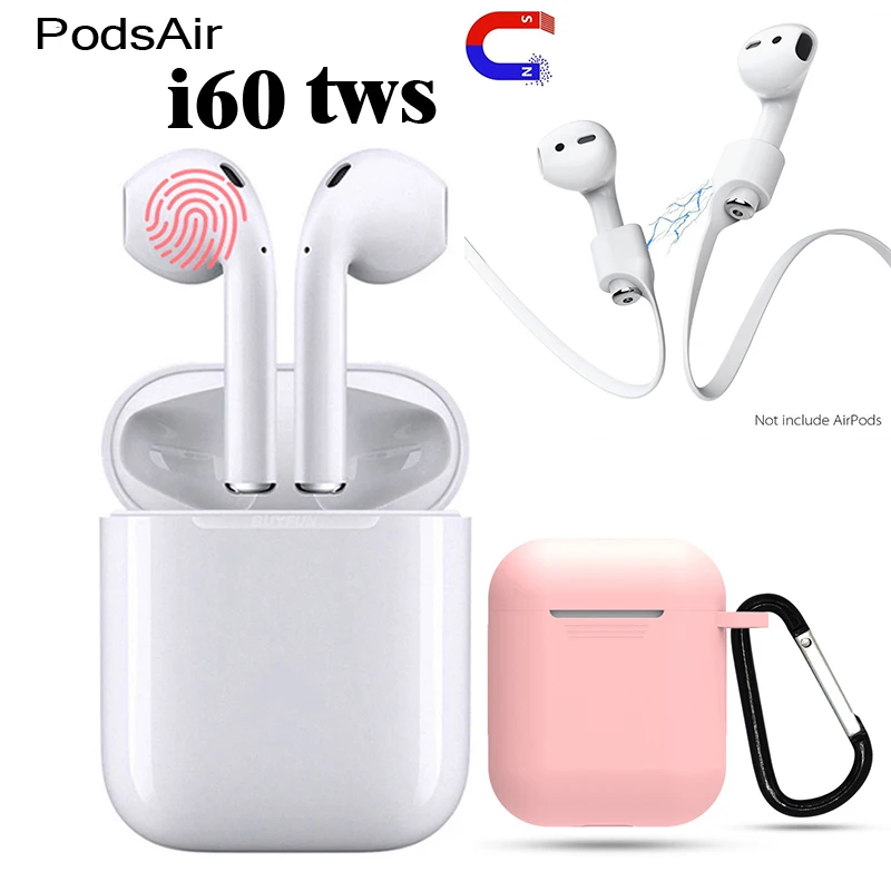 

i60 tws wireless Bluetooth Bluetooth 5.0 touch headset subwoofer pk xiomi i10 tws i11tws i12 tws tws i30 ear