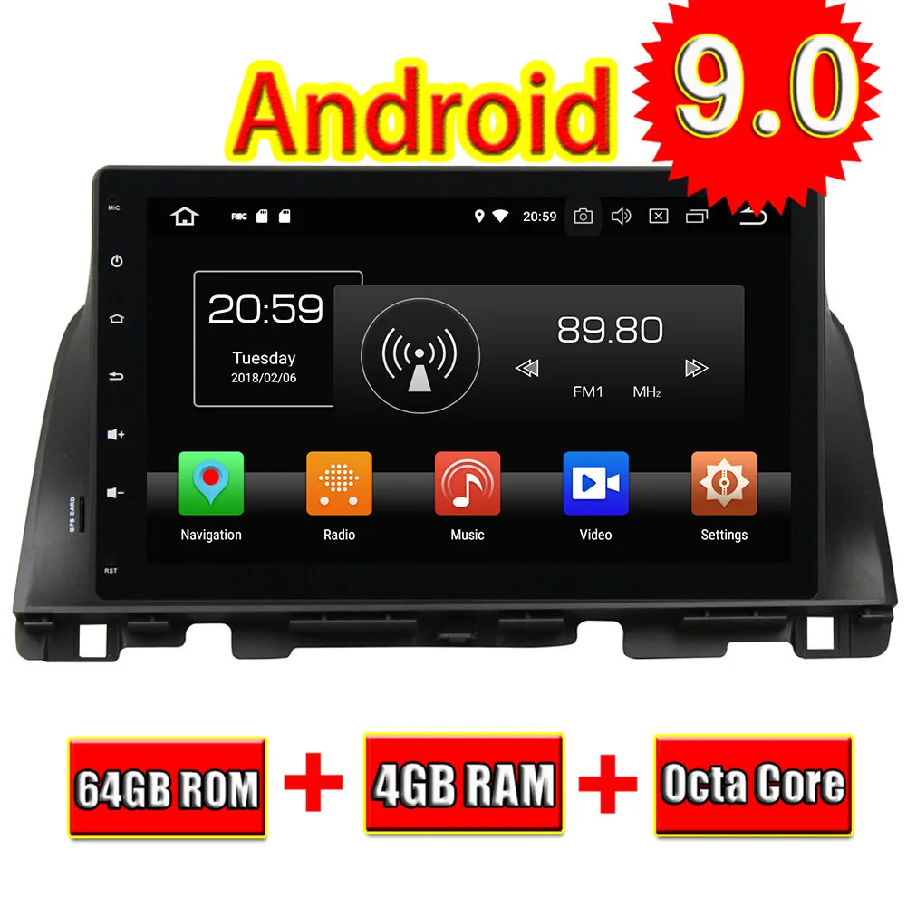  Topnavi Android 9.0 Car Media Center Player For KIA K5 OPTIMA 2015 Autoradio GPS Navigation Audio S