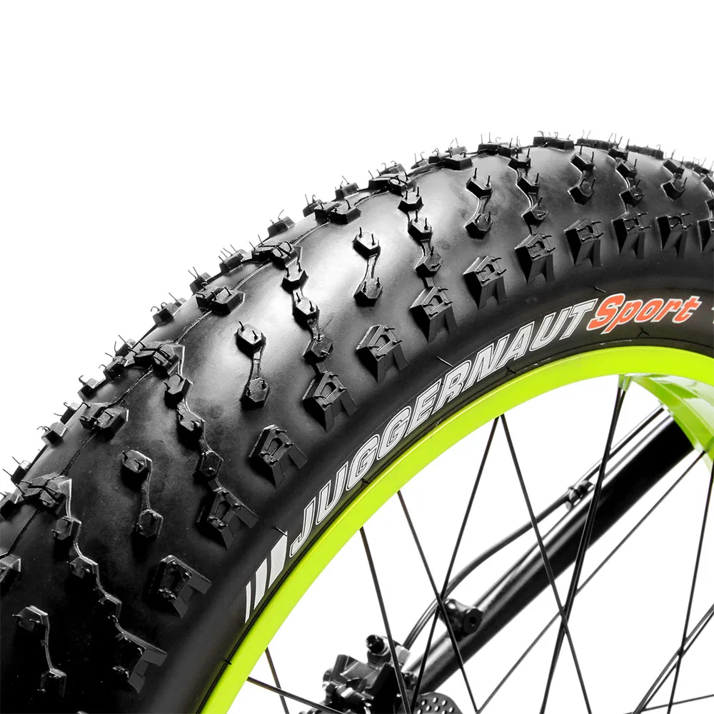 Cyrusher XC4000 черный зеленый 500 Вт 36 В 16AH 9 скоростей Электрический Fat Bike Shimano дисковый тормоз сильная стабильность и долгое время цикла