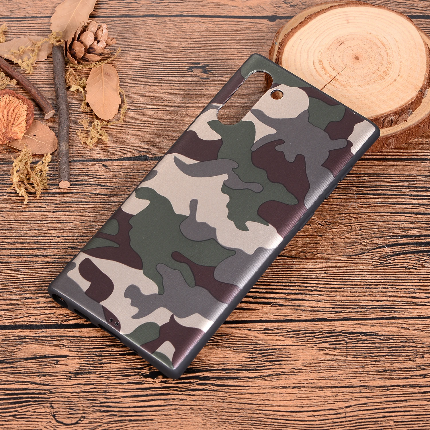 

Army Camo Phone Cover for Samsung Galaxy Note 10 Cases Camouflage Pattern Gel Protective Case for Samsung Galaxy Note10 Green