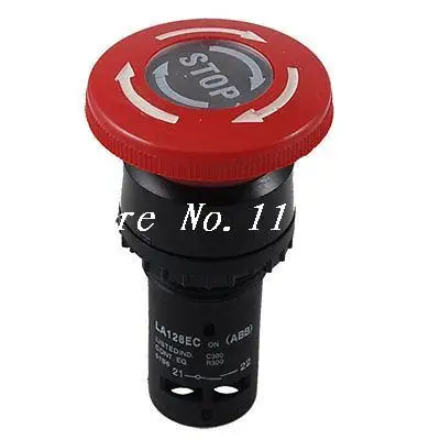 

Four Screw Terminals Emergency Stop Push Button Switch