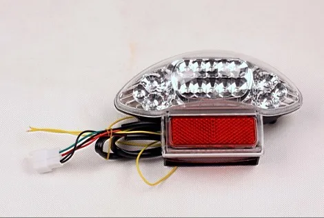 

LED Tail Light Integrated Turn Signals For Suzuki Hayabusa GSX1300R 99-07 katana 600/750 GSXR 600/750 2003-2006 Clear Smoke