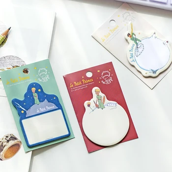 

6 pcs/Lot The Little prince Kawaii post memo pad travel stickers Planner Diary marker Stationery Office School supplies DM625