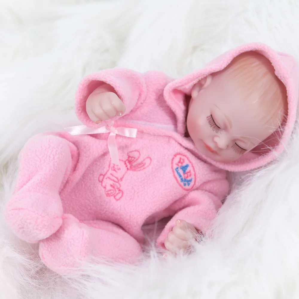 

11 Inch Handmade Baby Alive Doll 28 cm Soft Full Vinyl Silicone Reborn Baby Doll Action Figure Toys