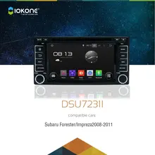 Vehicle Stereo GPS Navigation for Subaru Forester/Impreza 2008-2011Radio DVD Player Multimedia Bluetooth iPod 3G Wifi SWC