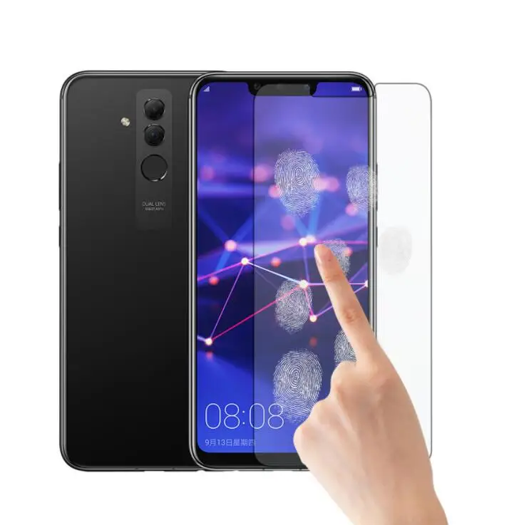 Защитное стекло закаленное для Huawei mate 20 lite 9H Высокопрочное 0 3 мм 2.5D