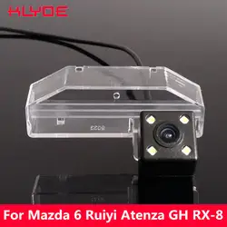 Klyde автомобиль HD CCD заднего вида Парковочные системы Водонепроницаемый Ночное видение Камера для Mazda 6 Ruiyi M6 Atenza GH RX-8