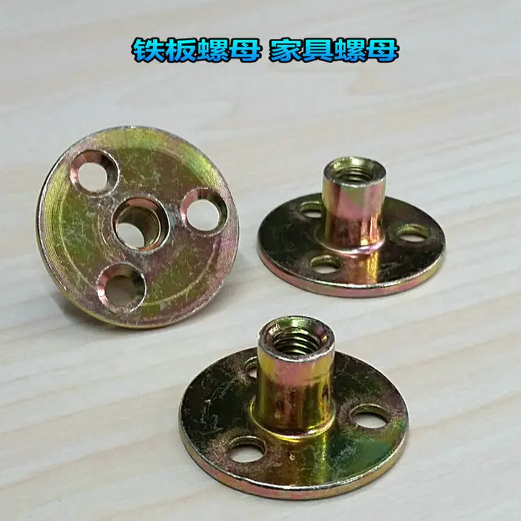 10 шт./лот M6 M8 M10 блокировочная гайка для мебели|furniture nut|nut locknut nut |