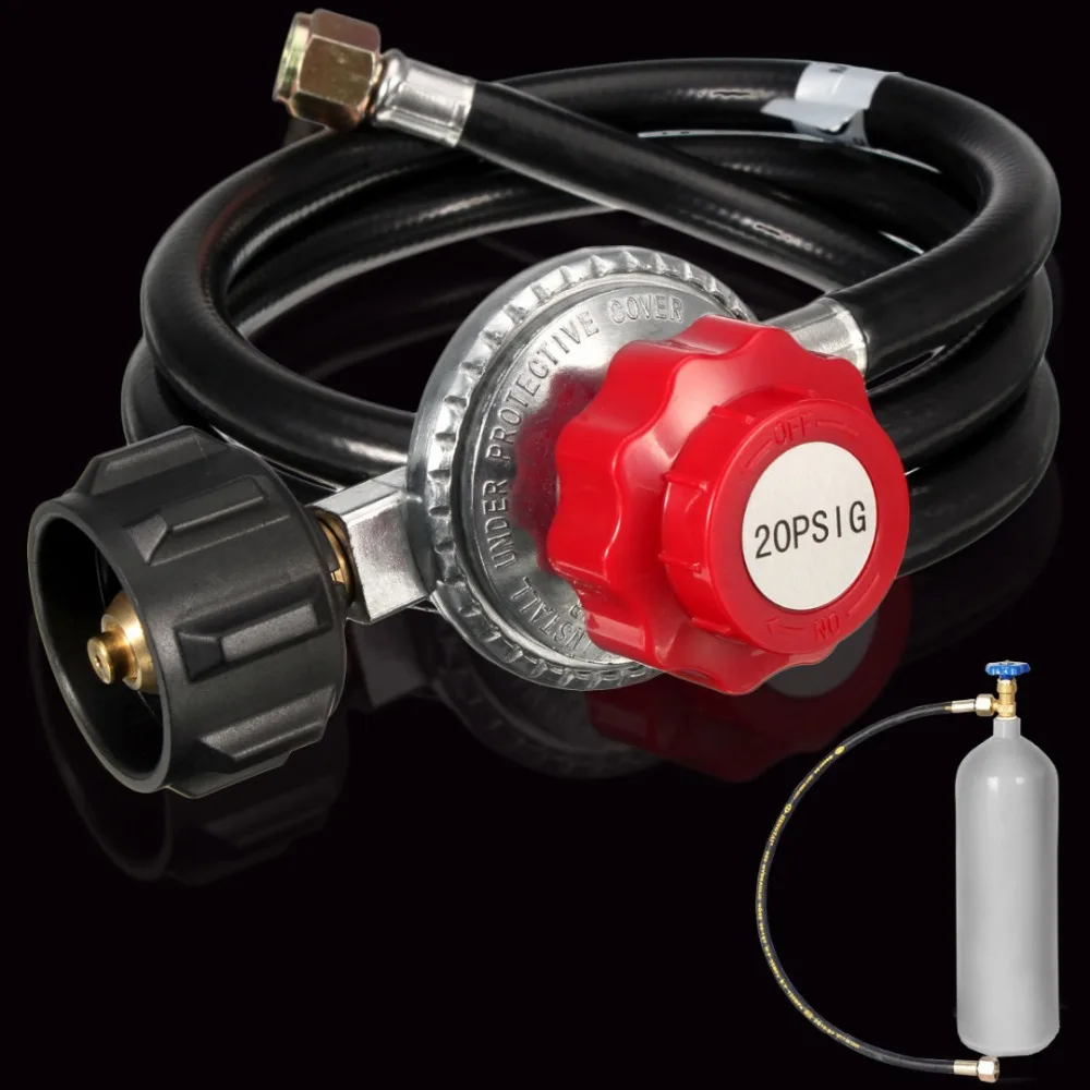 20PSI Propaan Gas Regulator Valve LPG BBQ Grill Brander Wok Friteuse