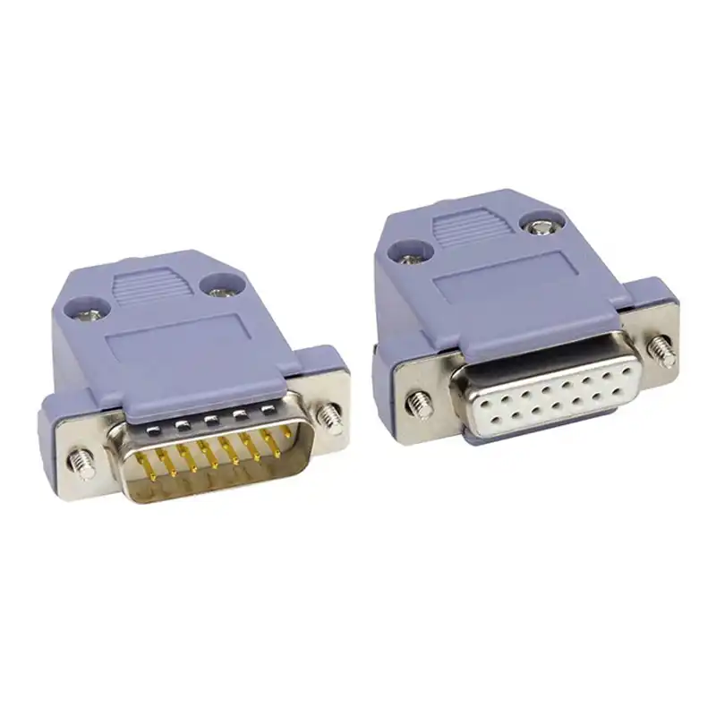 DB15 D-SUB 2 Row 15 Pin Plug Breakout Terminals Board Connector wv