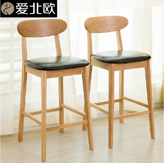 European style furniture/modern/solid wood bar chair/leisure/coffee