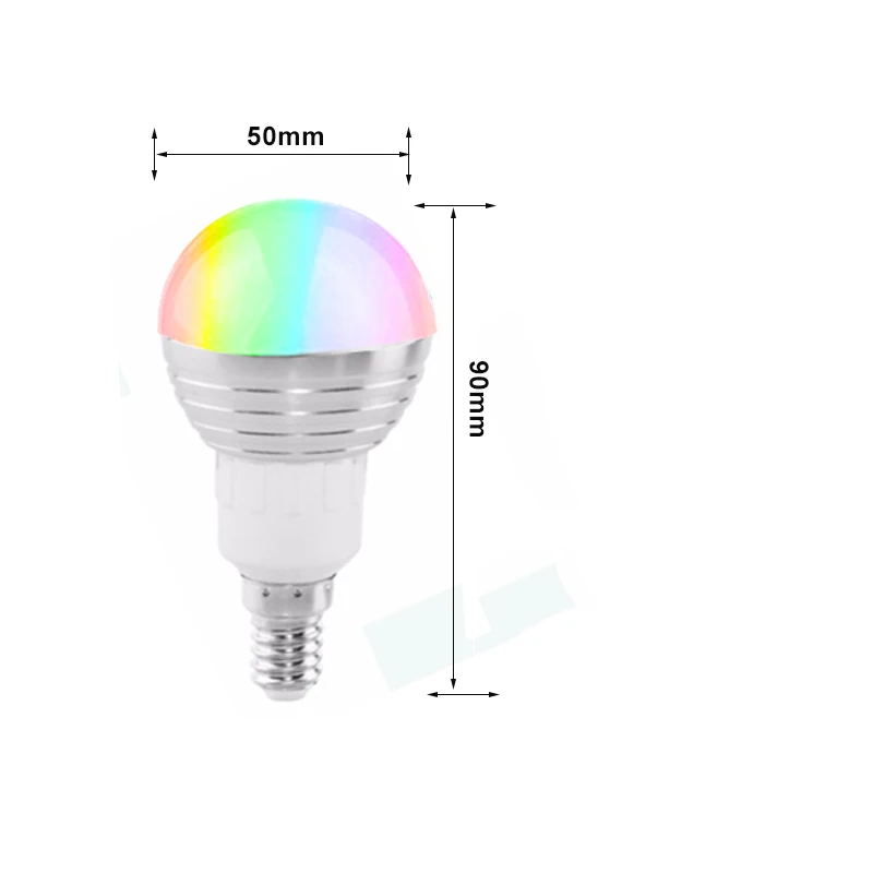 E14 RGB 球泡灯