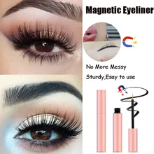 Сильная всасывающая Магнитная подводка для глаз длинная жидкость длительного эффекта подводка для глаз Водонепроницаемая влагостойкая быстросохнущая стойкая Косметика легко носить