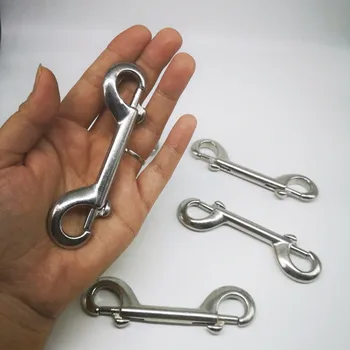 

105mm length 304 Stainless Steel Hook Double Ended Bolt Snap Buckle Metal Clip