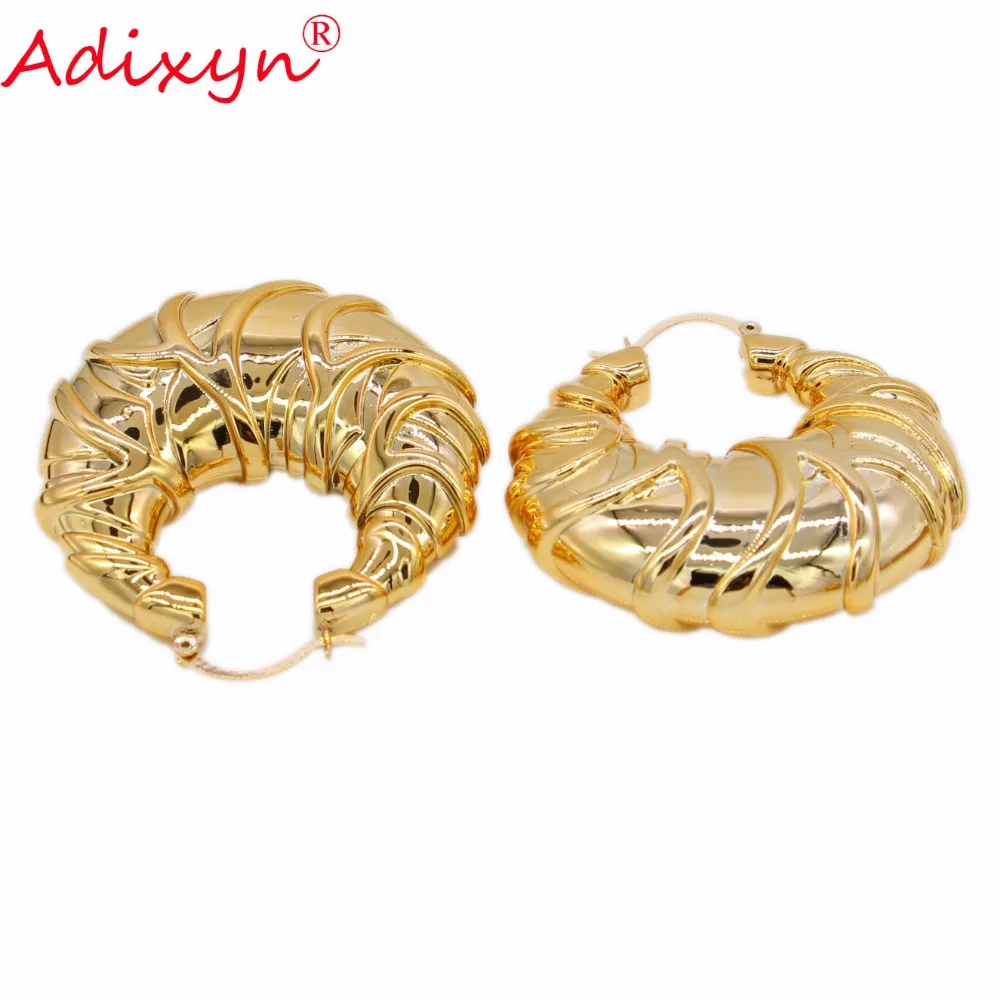 Adixyn розовое золото цвет свадебные украшения для женщин серьги для женщин/девочек подарок на день рождения N02183