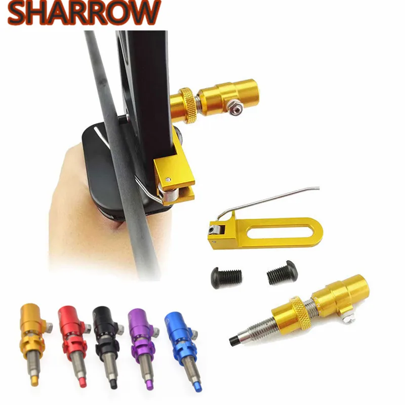 

1 Set Aluminum Cushion Plunger Screw On Magnetic Arrow Rest Side For Recurve Compound Bow Outdoor Shooting Tools Accessories