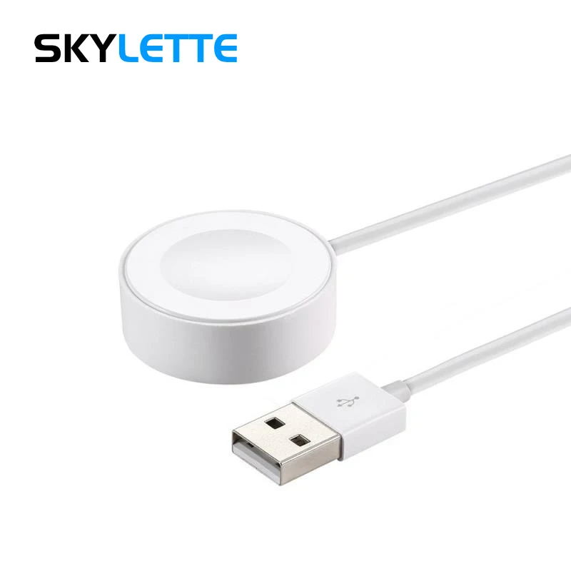 

Wireless Magnetic Charger for Apple Watch G1/G2/G3 1m/2m Cable 5V/1A Safe Output Quick Start Fast Charging Adapter
