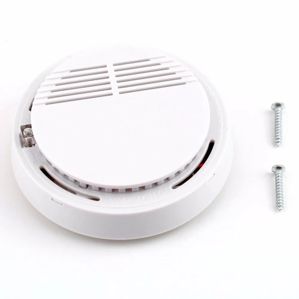

85dB Fire Smoke Photoelectric Sensor Detector Monitor Home Security System for Family Guard Office building Restaurant