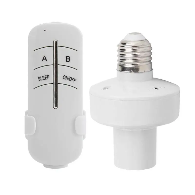 E27 винт держатель света конвертер беспроводной пульт дистанционного управления лампа Базовая розетка