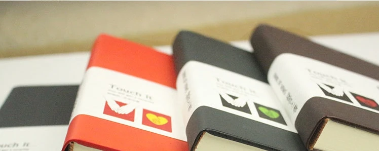 Новая креативная Корейская Канцелярия пустая кожаная записная книжка с защитой от сенсорного изменения цвета A5 A6 Блокнот для рисования дневник планировщик записная книжка