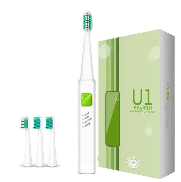 Lansung Rechargeable Sonic Electric Toothbrush Ultrasonic Whitening Teeth Vibrator Wireless Oral Hygiene Washable 4 Brush Heads Lansung Rechargeable Sonic Electric Toothbrush Ultrasonic Whitening Teeth Vibrator Wireless Oral Hygiene Washable 4 Brush Heads