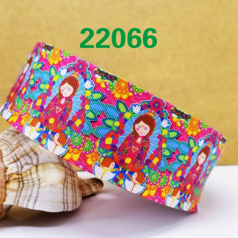 Бесплатная доставка 50 ярдов Мультяшные собаки печатные grosgrain ленты 22069|Ленты| |