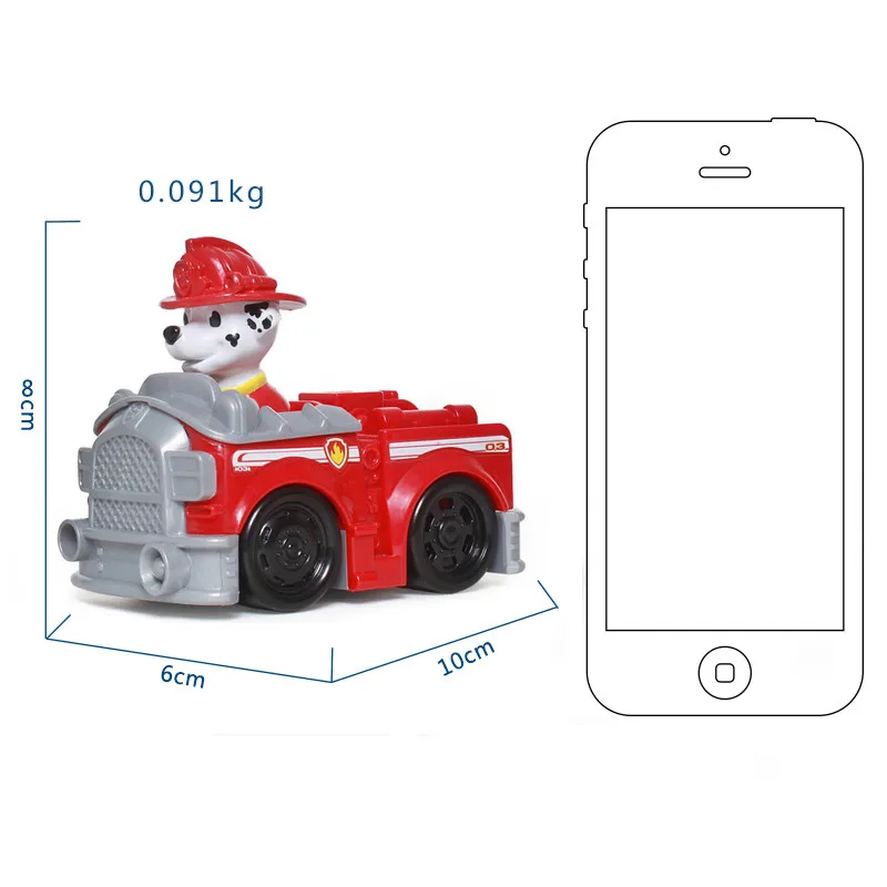 Paw patrol dog car Patrulla Canina Juguetes Toys Action Figures Model Toy Patrulha Pata Brinquedos Kids Toys Gifts 