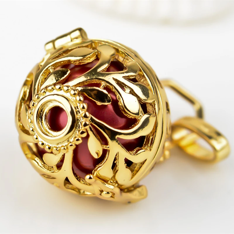 Женский кулон Ангел в форме листьев 18 х16 мм|angel caller pendant|f pendantharmony ball |