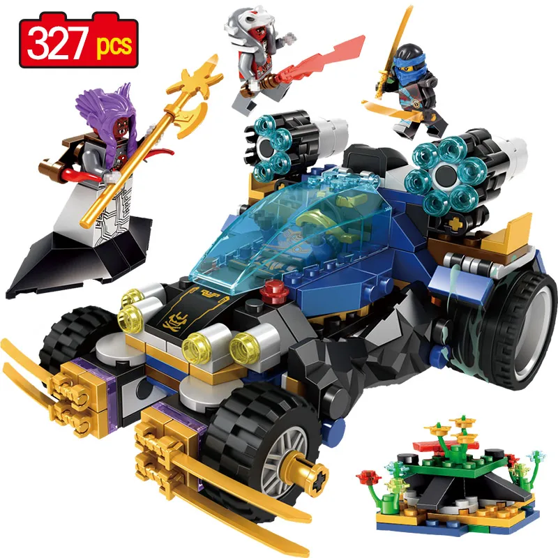 

327pcs Building Bricks Ninjago Figure Model Building Blocks toy Compatible Decool Mini characters Bricks Toys Legoingly Figure