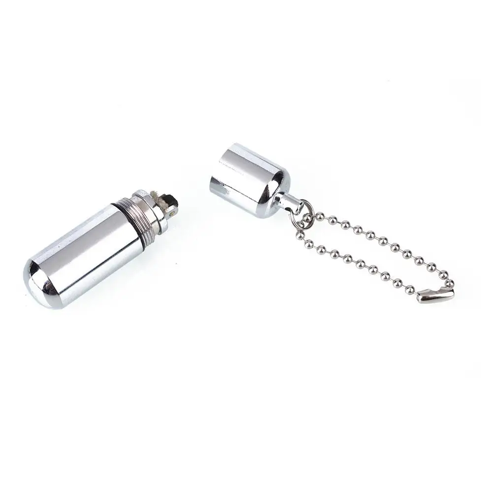 

Mini Waterproof Lighter Outdoor Camping Survival Key Ring Capsule EDC Tool