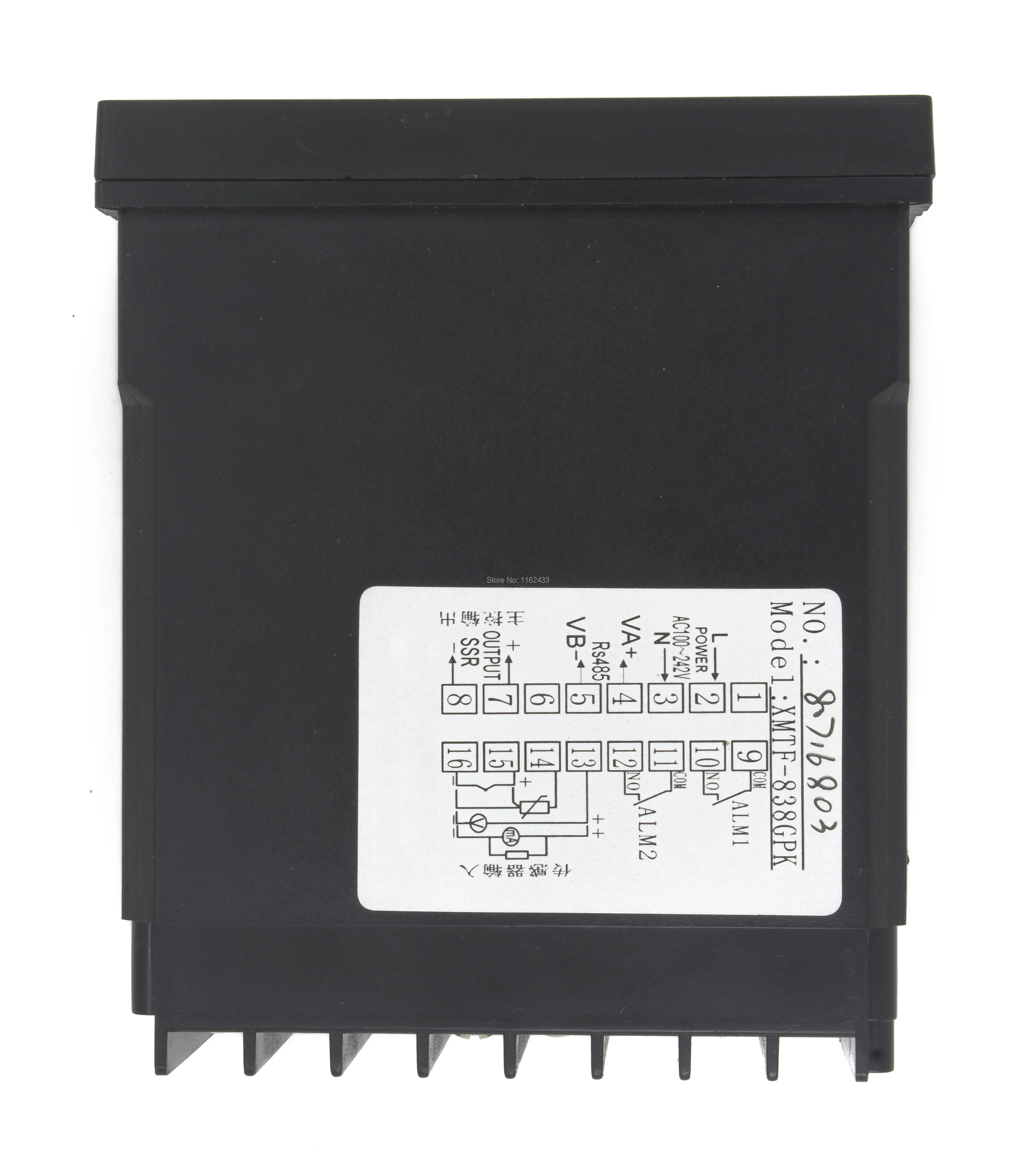 XMTF 8 RS485 modbus интерфейсная рампа цифровой регулятор температуры реле SSR 0 22 мА выход