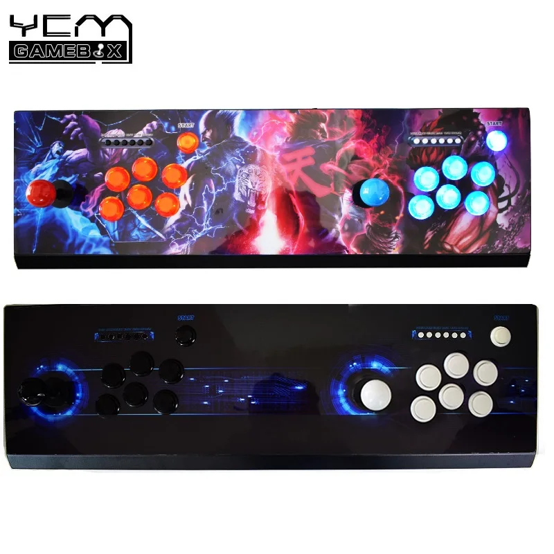 

Pandora's Box 6 1300 in 1 3D Arcade Console Light Buttons PCB Board HDMI VGA Output Retro Video Game Arcade Machine HD