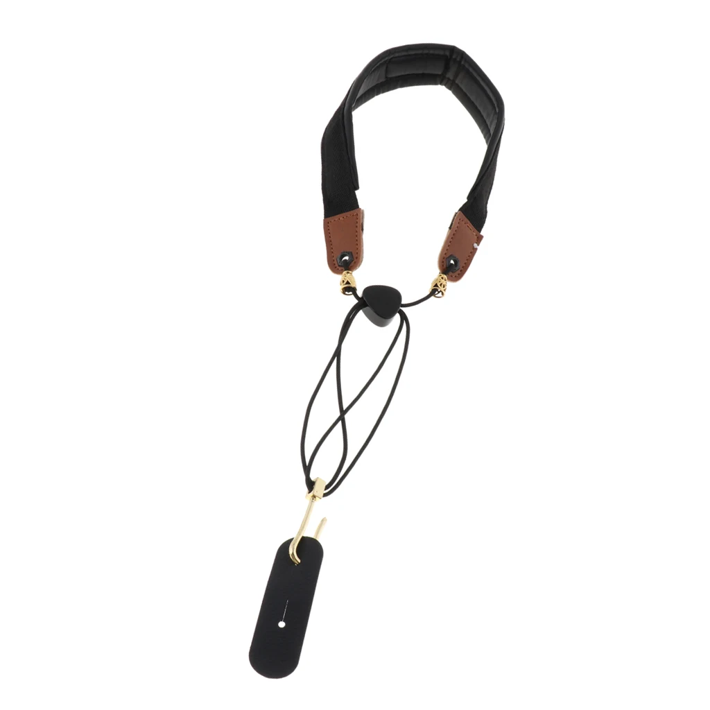 Saxophone Oboe Clarinet Neck Strap Belt for Woodwind Instrument Width 38mm