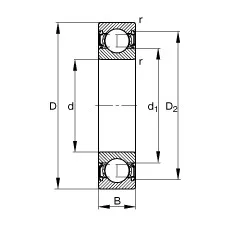 10 шт. MOCHU подшипник 30TM31ANX 30x66x17 глубокий шаровой подшипник 30TM31