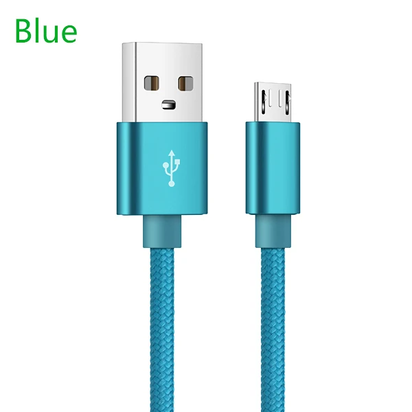 5V2. 1A Micro USB кабель, APPACS Быстрая зарядка USB ЗУ для мобильного телефона кабель 1 м 2 м 3 м кабель синхронизации данных для samsung htc LG Android - Цвет: Blue