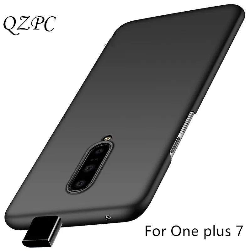QZPC 2019 новые чехлы для телефонов One Plus 7 Pro Чехол plus 6 защитный жесткий матовый чехол