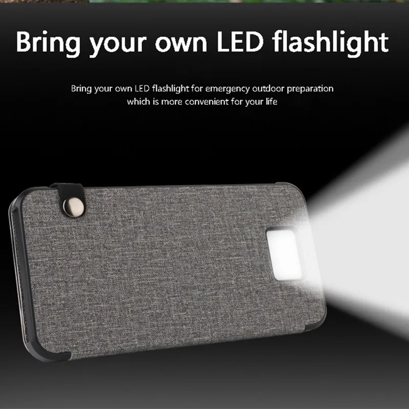 New Style Solar Power Bank 20000mAh Waterproof Solar Charger External Battery Backup Pack Powerbank For iPhone X Xiaomi Tablets